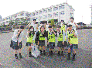 写真：宮城県村田高等学校の活動