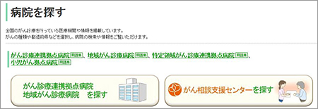 病院を探すのウェブサイト画像
