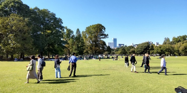「GTF グリーンチャレンジデー」in 新宿御苑 2024の様子