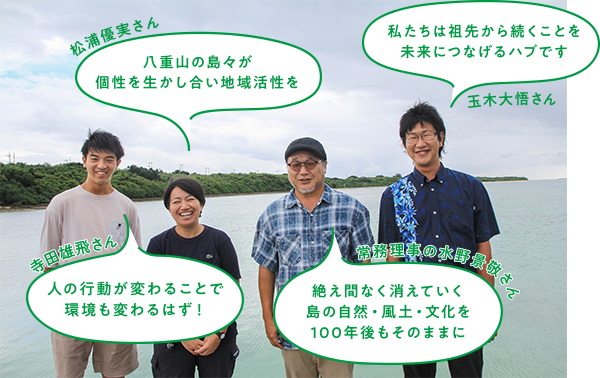 かつては家の基礎にも珊瑚を活用