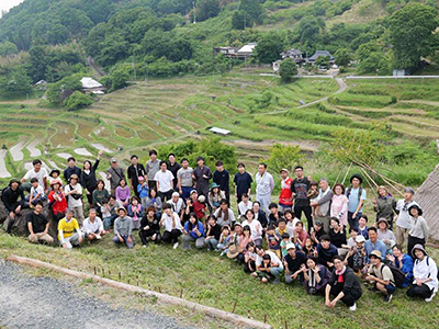 英田上山棚田団