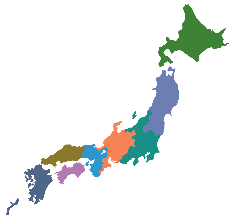 日本地図