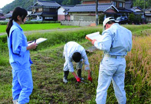 写真：兵庫県立篠山東雲高等学校の活動