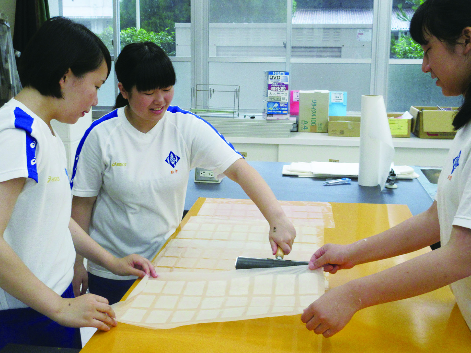 写真：高知県立伊野商業高等学校の活動