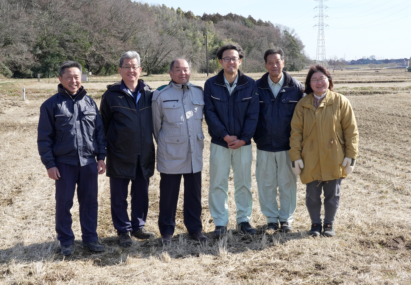 野田市・野田自然共生ファームのみなさん。
