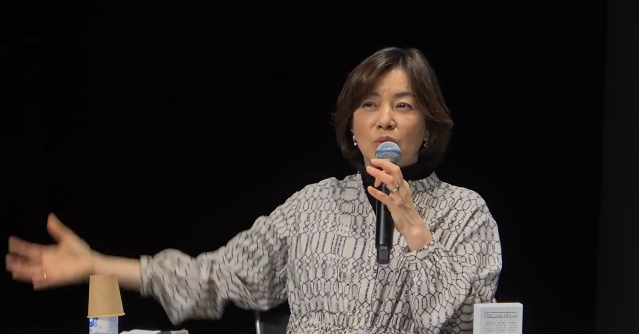 トークセッションの様子