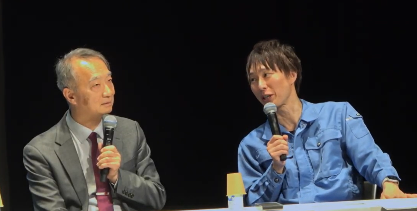 トークセッションの様子