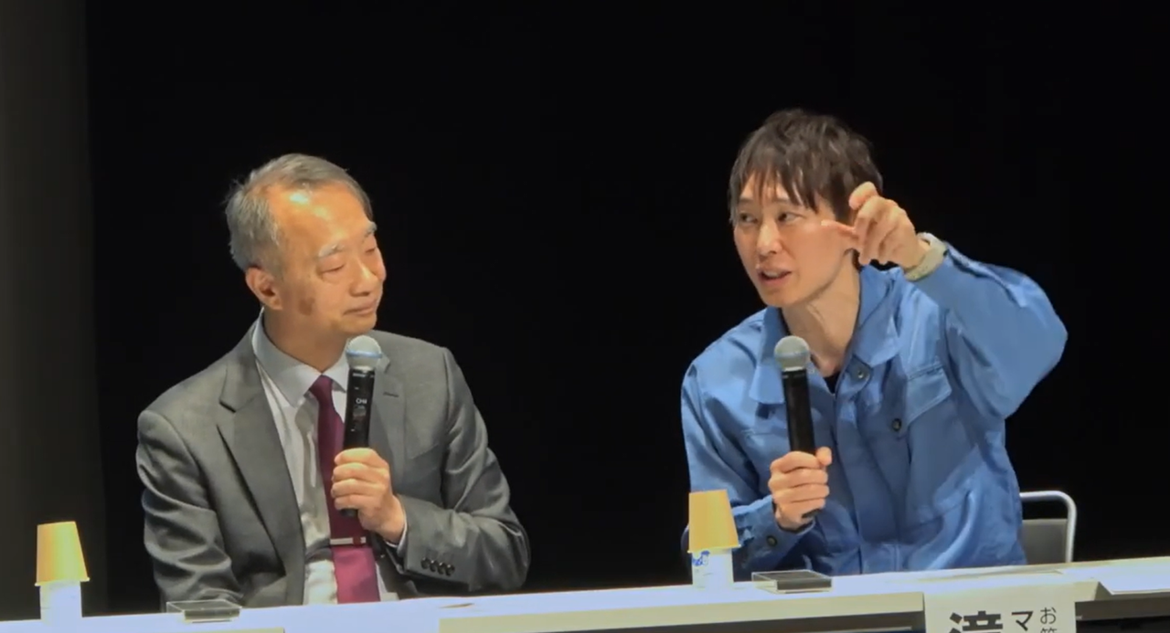 トークセッションの様子