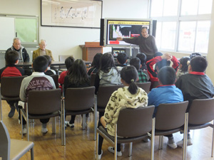 小学校での授業の様子