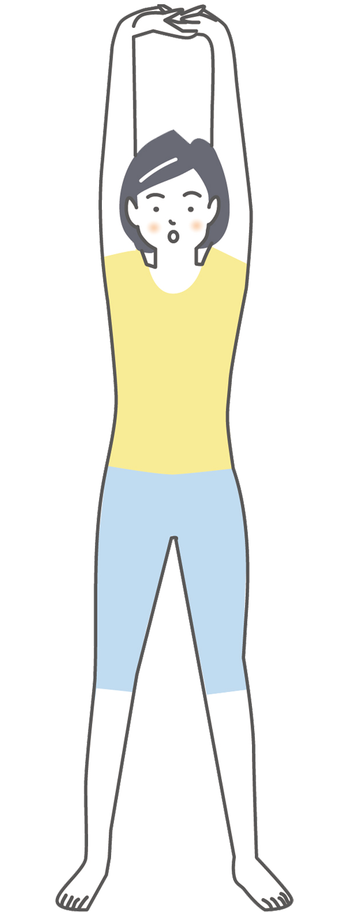 体幹のストレッチ2