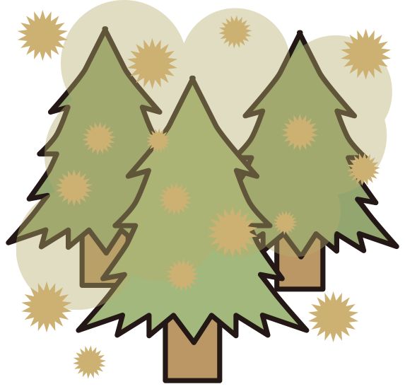 花粉のイラスト