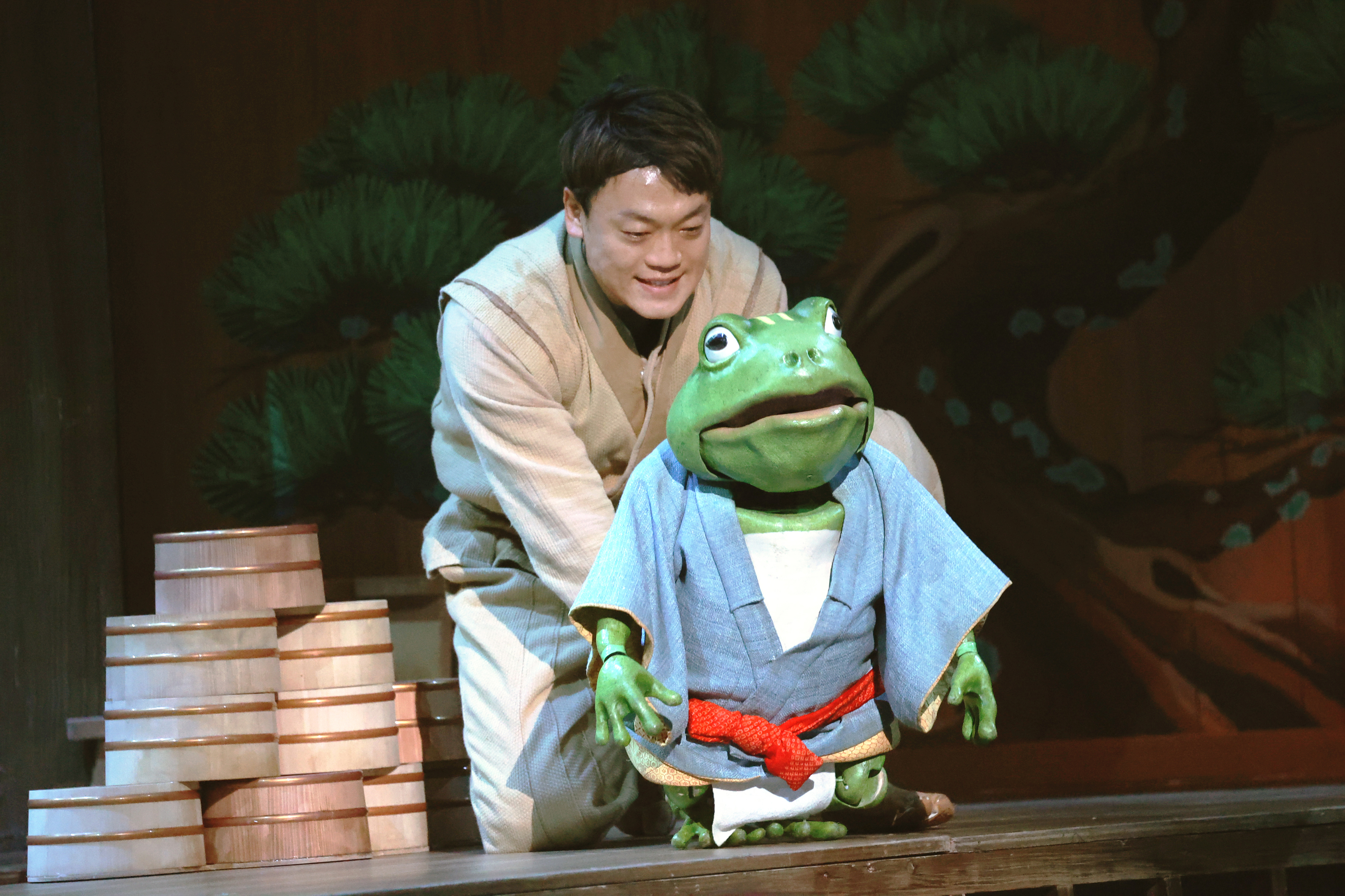 舞台「千と千尋の神隠しSpirited Away」出演時の写真