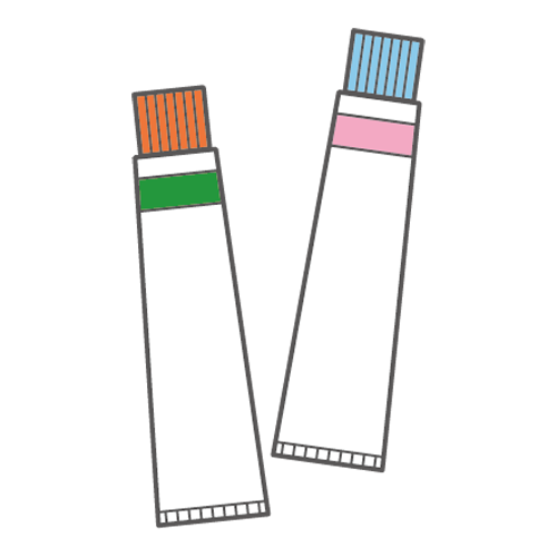 イラスト　塗り薬